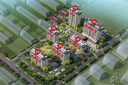 特价房！丹尼斯富丽华城精装步梯3楼两居55万可按揭随时看